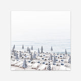 Shop Parasols IV (Square) Photo Art Print a coastal themed photography wall art print from The Print Emporium wall artwork collection - Buy Australian made fine art poster and framed prints for the home and your interior decor, TPE-564-AP