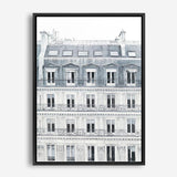 Shop Paris Building II Canvas Print a Paris France Fashion style themed painted framed canvas wall art print from The Print Emporium artwork collection - Buy Australian made fine art painting style stretched canvas prints for the home and your interior decor space, TPE-655-CA-35X46-NF