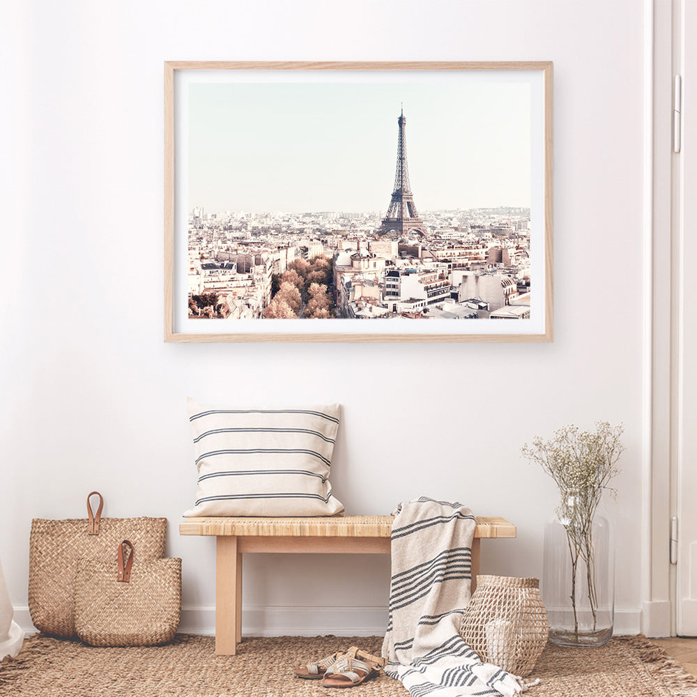 Buy Paris Skyline Photo Art Print | The Print Emporium®