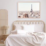 Shop Paris Skyline Photo Art Print an Eiffel Tower France themed photography wall art print from The Print Emporium wall artwork collection - Buy Australian made fine art poster and framed prints for the home and your interior decor room, TPE-297-AP