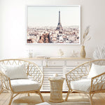 Shop Paris Skyline Photo Art Print an Eiffel Tower France themed photography wall art print from The Print Emporium wall artwork collection - Buy Australian made fine art poster and framed prints for the home and your interior decor room, TPE-297-AP