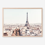 Shop Paris Skyline Photo Art Print an Eiffel Tower France themed photography wall art print from The Print Emporium wall artwork collection - Buy Australian made fine art poster and framed prints for the home and your interior decor room, TPE-297-AP