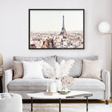 Shop Paris Skyline Photo Art Print an Eiffel Tower France themed photography wall art print from The Print Emporium wall artwork collection - Buy Australian made fine art poster and framed prints for the home and your interior decor room, TPE-297-AP