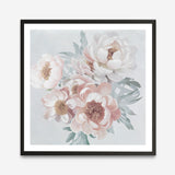 Shop Pastel Bouquet (Square) Art Print a floral themed painted wall art print from The Print Emporium wall artwork collection - Buy Australian made fine art painting style poster and framed prints for the home and your interior decor room, TPE-316-AP