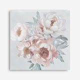 Shop Pastel Bouquet (Square) Canvas Print a floral themed painted framed canvas wall art print from The Print Emporium artwork collection - Buy Australian made fine art painting style stretched canvas prints for the home and your interior decor space, TPE-316-CA-40X40-NF
