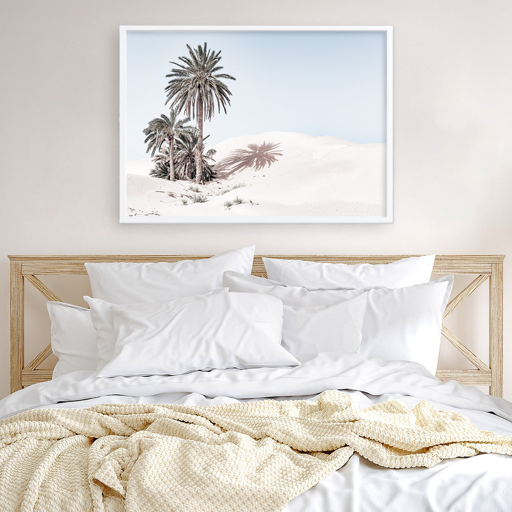 Shop Pastel Desert Photo Art Print a Moroccan desert boho themed photography wall art print from The Print Emporium wall artwork collection - Buy Australian made fine art poster and framed prints for the home and your interior decor room, TPE-819-AP