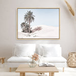 Shop Pastel Desert Photo Canvas Print a Moroccan desert boho themed photography framed stretched canvas print from The Print Emporium wall artwork collection - Buy Australian made prints for the home and your interior decor space, TPE-819-CA-35X46-NF