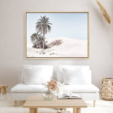 Shop Pastel Desert Photo Canvas Print a Moroccan desert boho themed photography framed stretched canvas print from The Print Emporium wall artwork collection - Buy Australian made prints for the home and your interior decor space, TPE-819-CA-35X46-NF