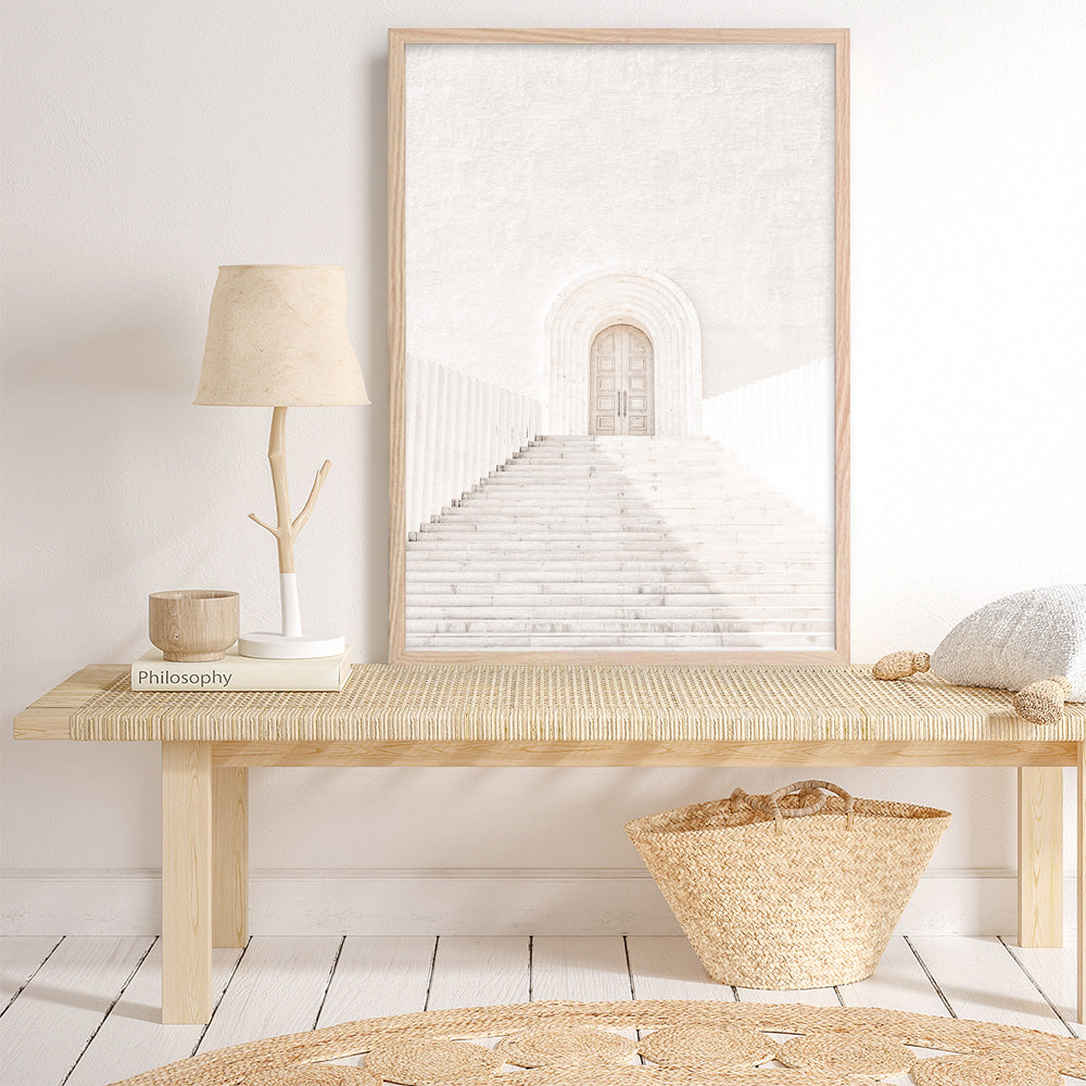 Shop Pastel Doorway II Photo Art Print a Moroccan desert boho themed photography wall art print from The Print Emporium wall artwork collection - Buy Australian made fine art poster and framed prints for the home and your interior decor room, TPE-1121-AP