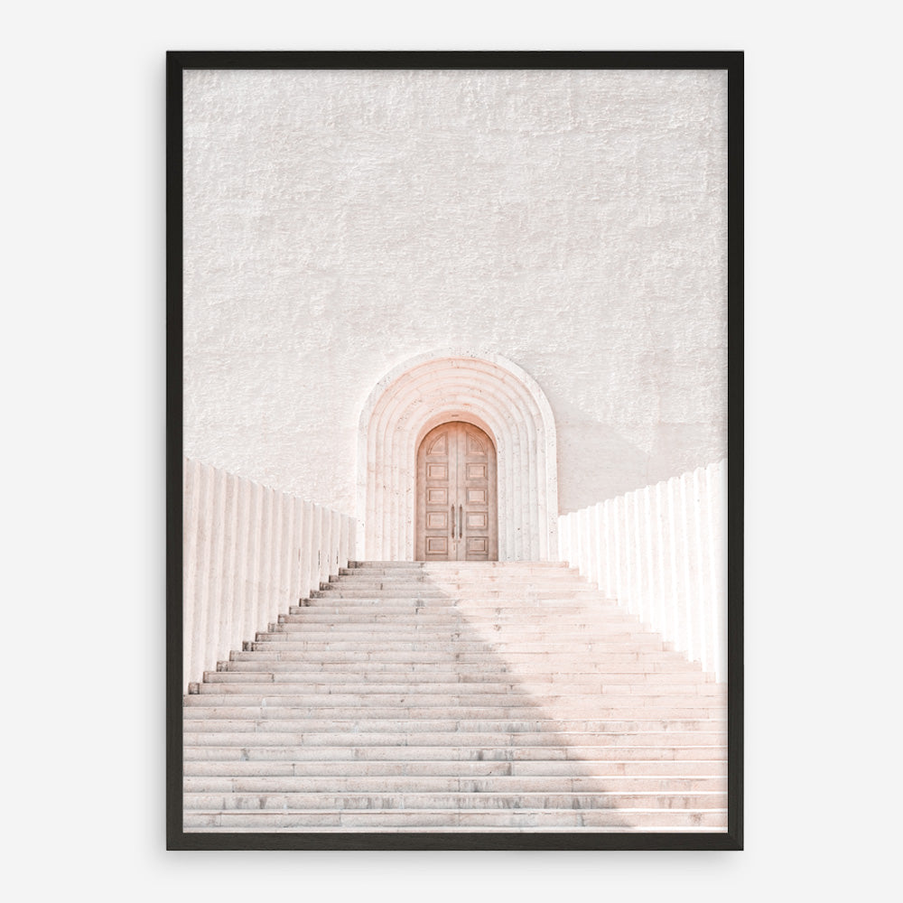Shop Pastel Doorway Photo Art Print a Moroccan desert boho themed photography wall art print from The Print Emporium wall artwork collection - Buy Australian made fine art poster and framed prints for the home and your interior decor room, TPE-1075-AP