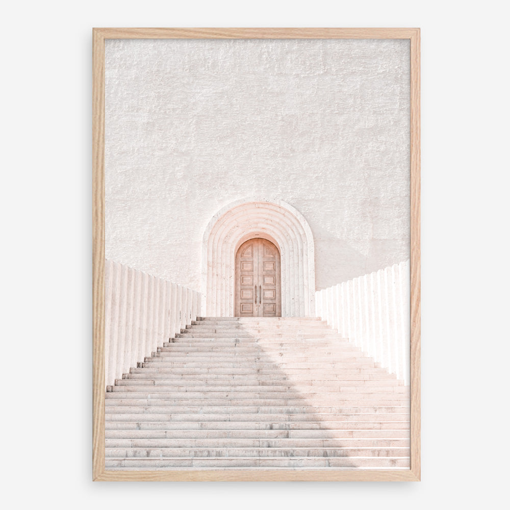 Shop Pastel Doorway Photo Art Print a Moroccan desert boho themed photography wall art print from The Print Emporium wall artwork collection - Buy Australian made fine art poster and framed prints for the home and your interior decor room, TPE-1075-AP