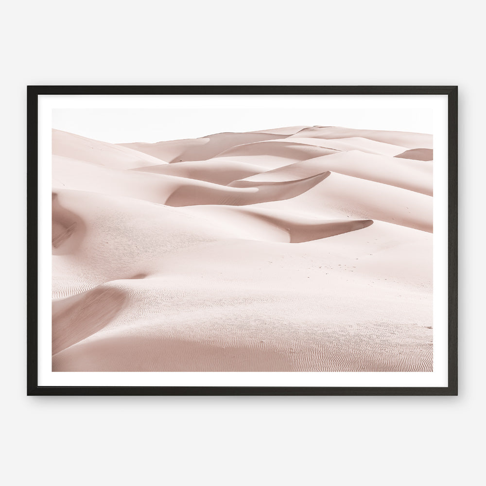 Shop Pastel Dunes Photo Art Print a Moroccan desert boho themed photography wall art print from The Print Emporium wall artwork collection - Buy Australian made fine art poster and framed prints for the home and your interior decor room, TPE-833-AP