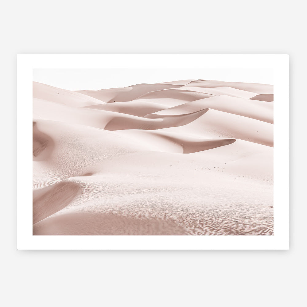 Shop Pastel Dunes Photo Art Print a Moroccan desert boho themed photography wall art print from The Print Emporium wall artwork collection - Buy Australian made fine art poster and framed prints for the home and your interior decor room, TPE-833-AP