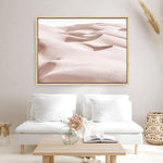 Shop Pastel Dunes Photo Canvas Print a Moroccan desert boho themed photography framed stretched canvas print from The Print Emporium wall artwork collection - Buy Australian made prints for the home and your interior decor space, TPE-833-CA-35X46-NF