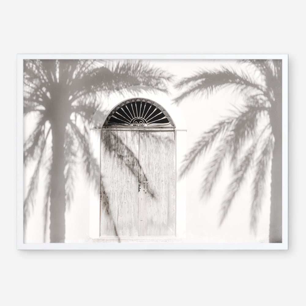 Shop Pastel Palm Shadows II Photo Art Print a coastal themed photography wall art print from The Print Emporium wall artwork collection - Buy Australian made fine art poster and framed prints for the home and your interior decor, TPE-1287-AP