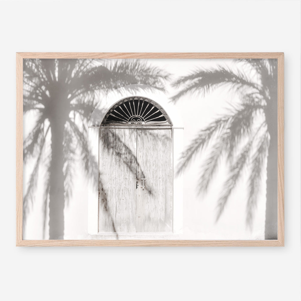 Shop Pastel Palm Shadows II Photo Art Print a coastal themed photography wall art print from The Print Emporium wall artwork collection - Buy Australian made fine art poster and framed prints for the home and your interior decor, TPE-1287-AP