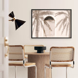 Shop Pastel Palm Shadows Photo Art Print a coastal themed photography wall art print from The Print Emporium wall artwork collection - Buy Australian made fine art poster and framed prints for the home and your interior decor, TPE-1123-AP