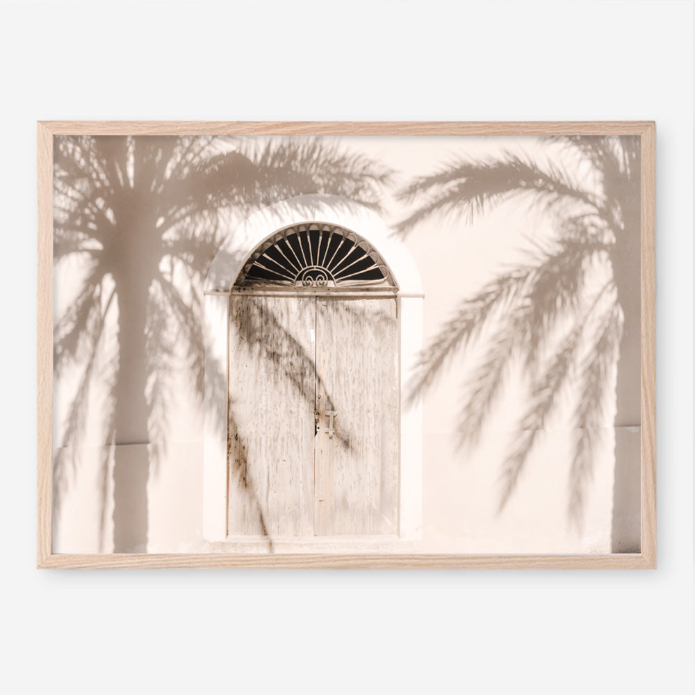 Shop Pastel Palm Shadows Photo Art Print a coastal themed photography wall art print from The Print Emporium wall artwork collection - Buy Australian made fine art poster and framed prints for the home and your interior decor, TPE-1123-AP