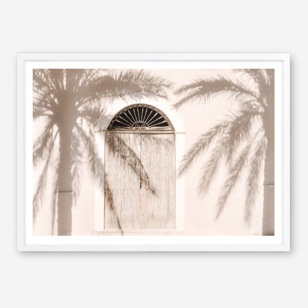 Shop Pastel Palm Shadows Photo Art Print a coastal themed photography wall art print from The Print Emporium wall artwork collection - Buy Australian made fine art poster and framed prints for the home and your interior decor, TPE-1123-AP