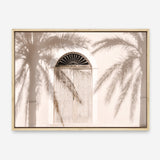 Shop Pastel Palm Shadows Photo Canvas Print a coastal themed photography framed stretched canvas print from The Print Emporium wall artwork collection - Buy Australian made prints for the home and your interior decor space, TPE-1123-CA-35X46-NF