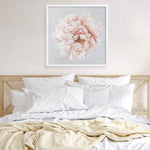 Shop Pastel Peony (Square) Art Print a floral themed painted wall art print from The Print Emporium wall artwork collection - Buy Australian made fine art painting style poster and framed prints for the home and your interior decor room, TPE-400-AP