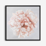 Shop Pastel Peony (Square) Canvas Print a floral themed painted framed canvas wall art print from The Print Emporium artwork collection - Buy Australian made fine art painting style stretched canvas prints for the home and your interior decor space, TPE-400-CA-40X40-NF