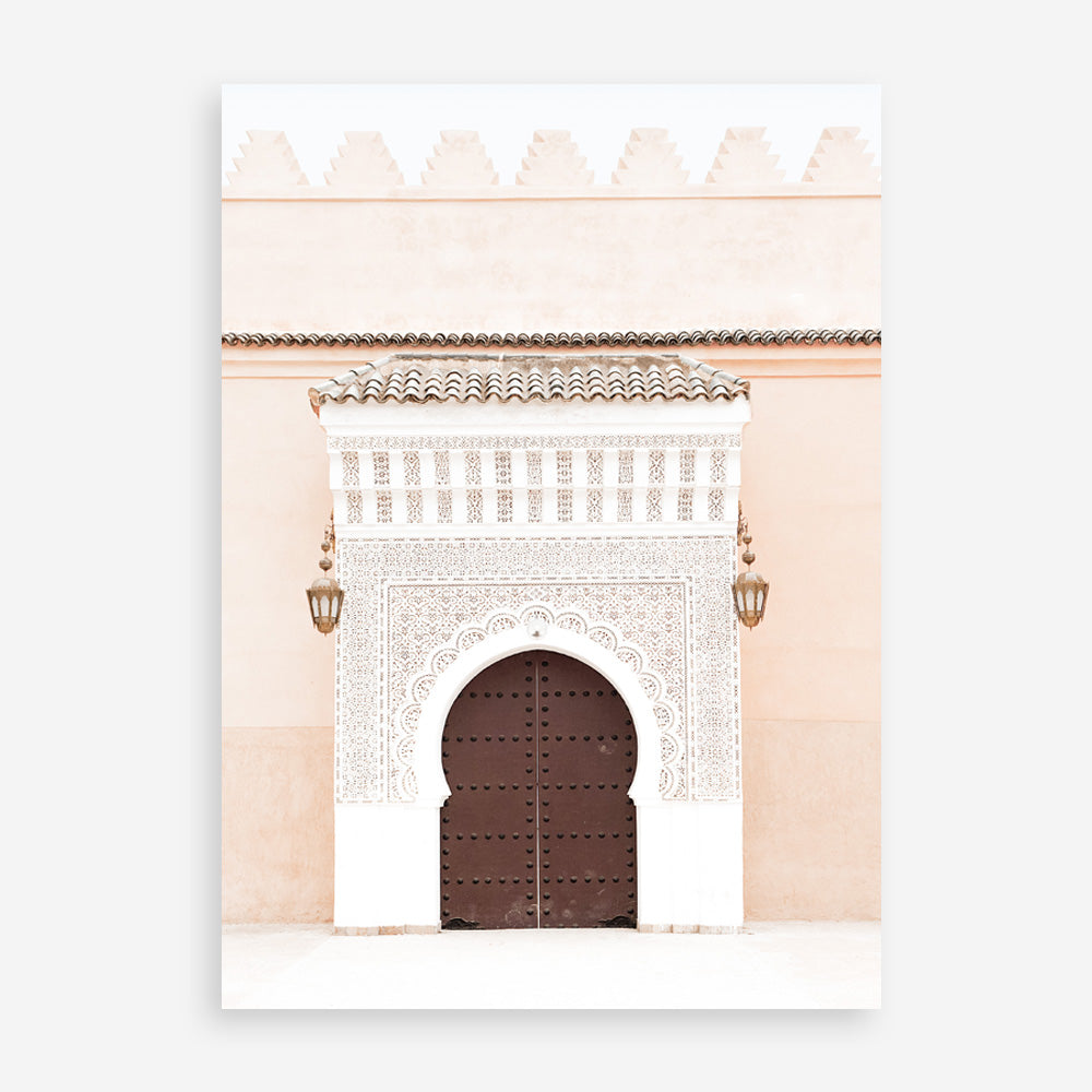 Shop Pastel Porchway I Photo Art Print a Moroccan desert boho themed photography wall art print from The Print Emporium wall artwork collection - Buy Australian made fine art poster and framed prints for the home and your interior decor room, TPE-1120-AP