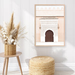 Shop Pastel Porchway I Photo Art Print a Moroccan desert boho themed photography wall art print from The Print Emporium wall artwork collection - Buy Australian made fine art poster and framed prints for the home and your interior decor room, TPE-1120-AP