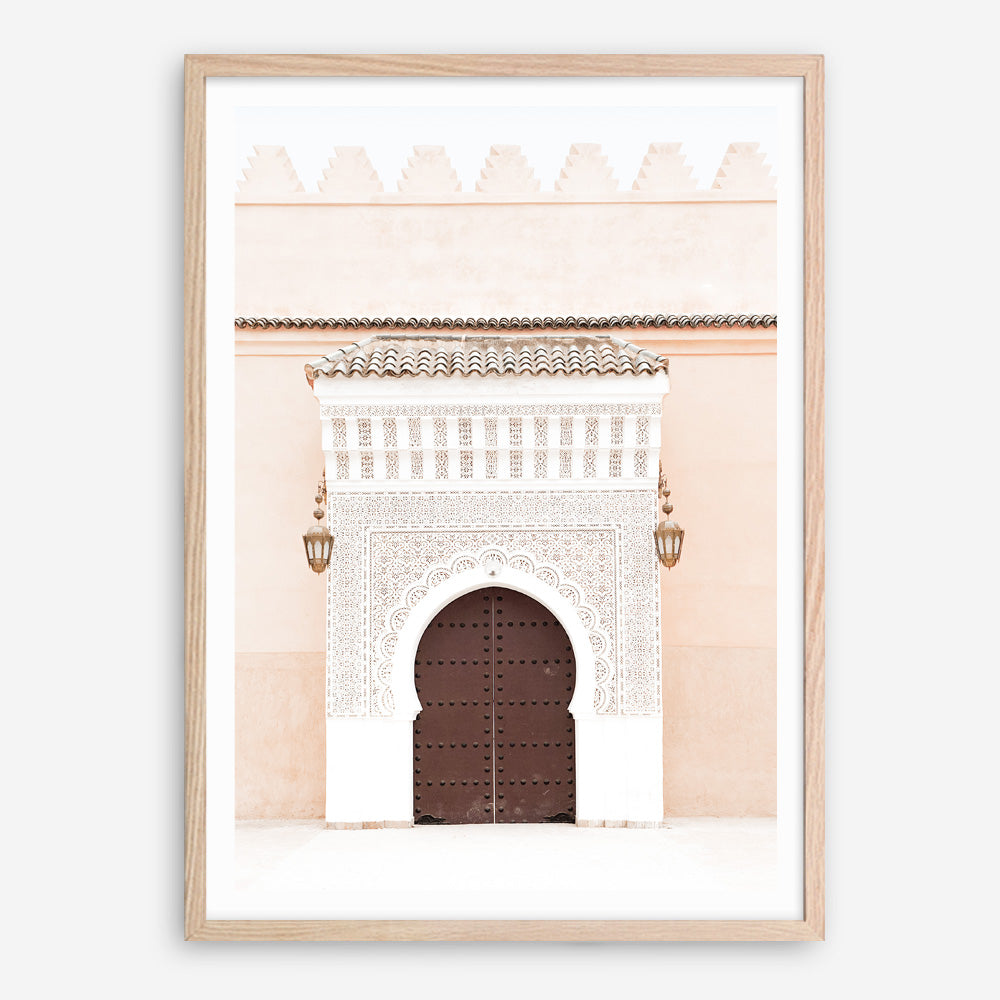 Shop Pastel Porchway I Photo Art Print a Moroccan desert boho themed photography wall art print from The Print Emporium wall artwork collection - Buy Australian made fine art poster and framed prints for the home and your interior decor room, TPE-1120-AP