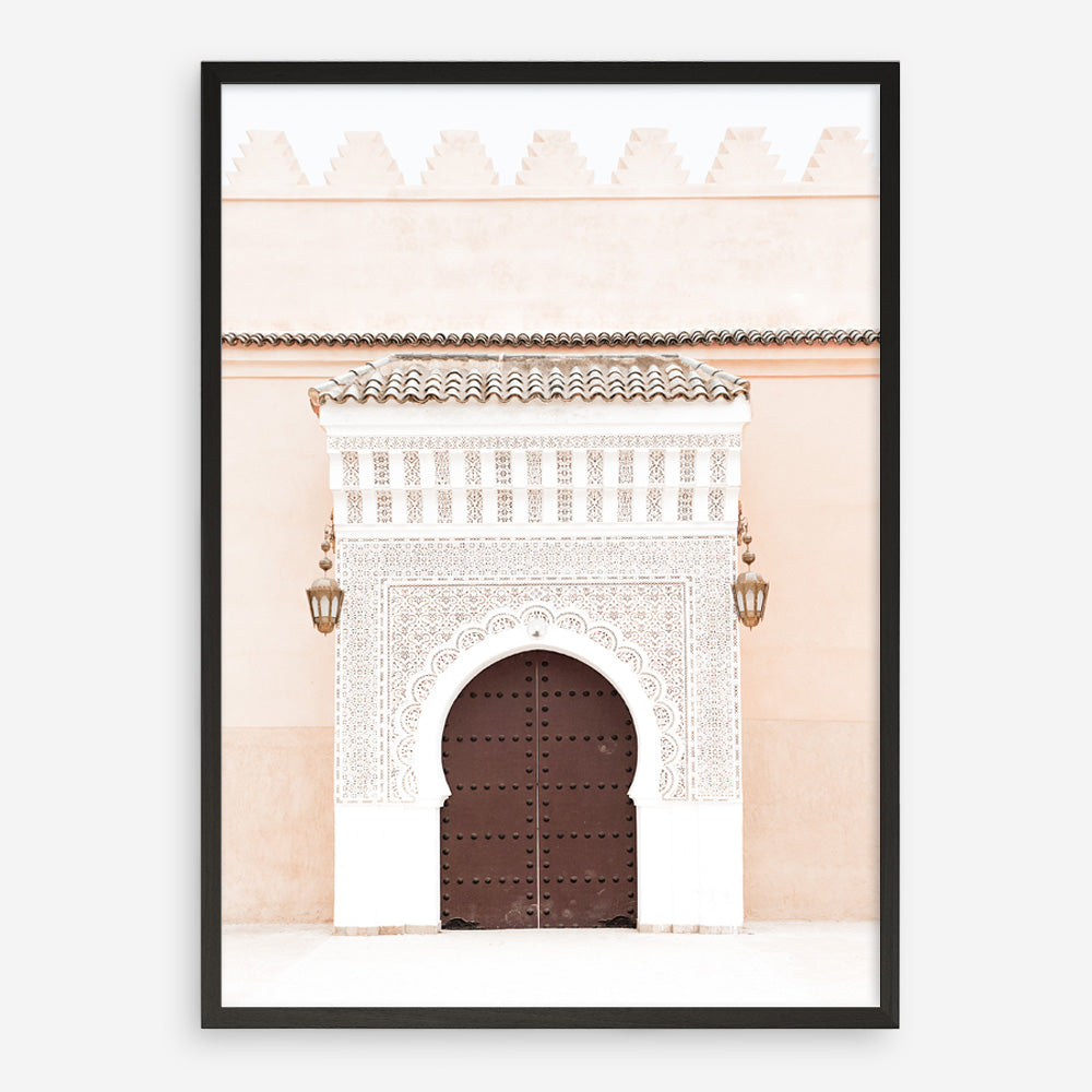 Shop Pastel Porchway I Photo Art Print a Moroccan desert boho themed photography wall art print from The Print Emporium wall artwork collection - Buy Australian made fine art poster and framed prints for the home and your interior decor room, TPE-1120-AP