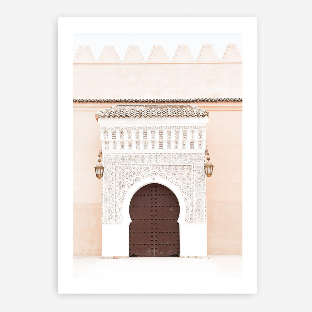 Shop Pastel Porchway I Photo Art Print a Moroccan desert boho themed photography wall art print from The Print Emporium wall artwork collection - Buy Australian made fine art poster and framed prints for the home and your interior decor room, TPE-1120-AP