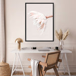 Shop Pastel Protea II Photo Canvas Print a floral themed photography framed stretched canvas print from The Print Emporium wall artwork collection - Buy Australian made prints for the home and your interior decor space, TPE-599-CA-35X46-NF