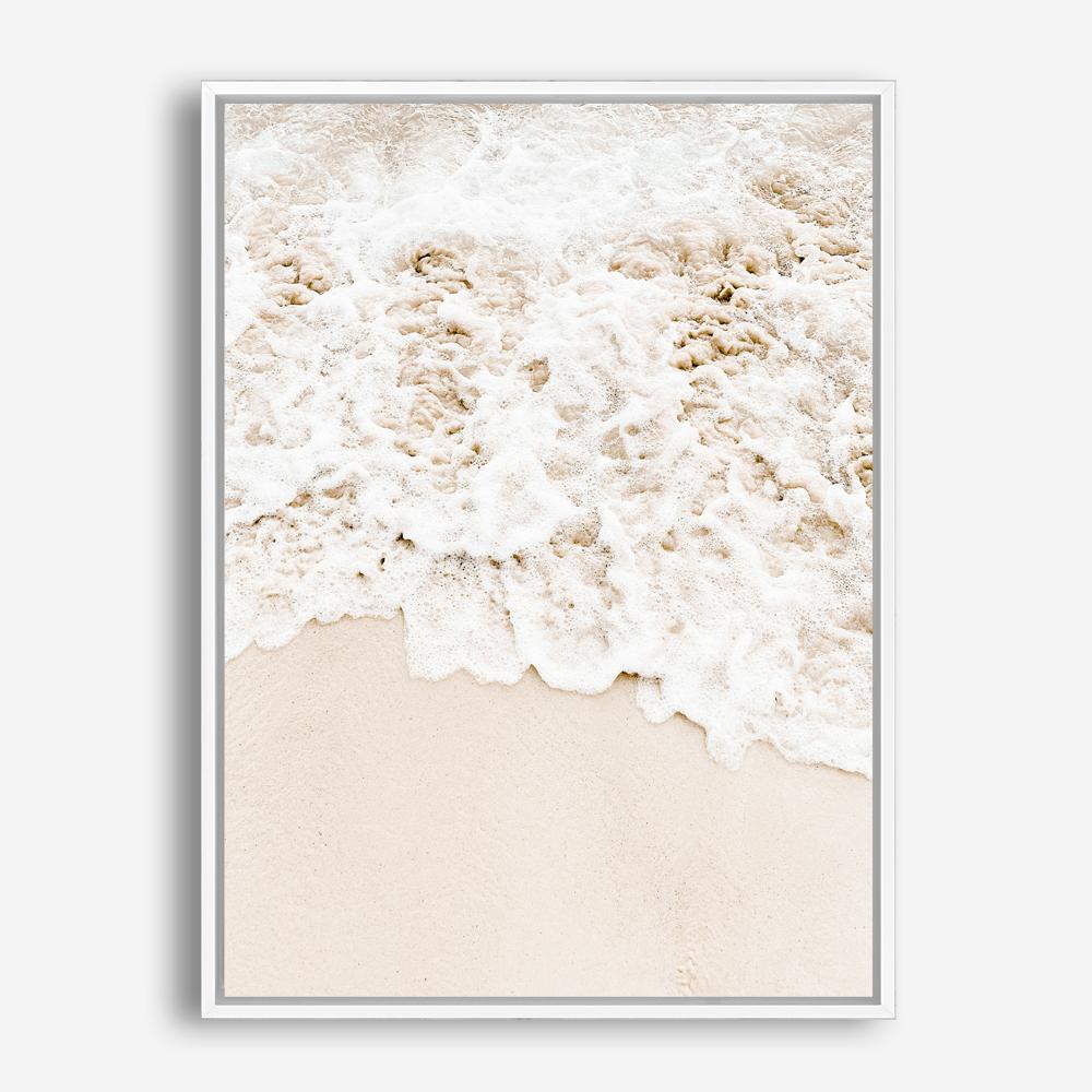 Shop Pastel Shoreline II Photo Canvas Print a coastal themed photography framed stretched canvas print from The Print Emporium wall artwork collection - Buy Australian made prints for the home and your interior decor space, TPE-1102-CA-35X46-NF