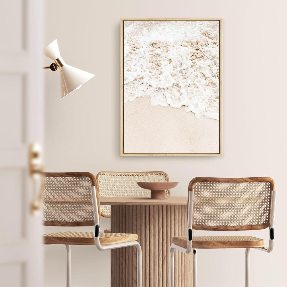 Shop Pastel Shoreline II Photo Canvas Print a coastal themed photography framed stretched canvas print from The Print Emporium wall artwork collection - Buy Australian made prints for the home and your interior decor space, TPE-1102-CA-35X46-NF