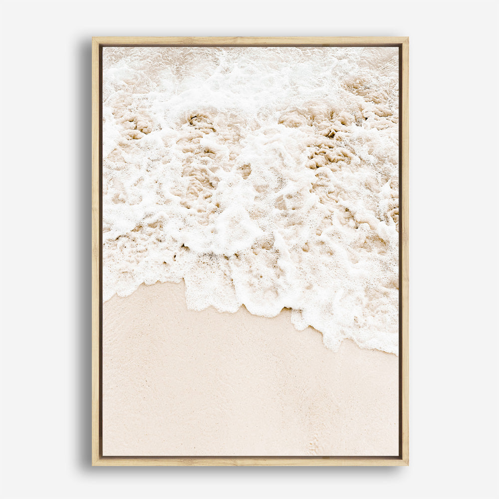 Shop Pastel Shoreline II Photo Canvas Print a coastal themed photography framed stretched canvas print from The Print Emporium wall artwork collection - Buy Australian made prints for the home and your interior decor space, TPE-1102-CA-35X46-NF