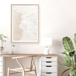 Shop Pastel Shoreline Photo Art Print a coastal themed photography wall art print from The Print Emporium wall artwork collection - Buy Australian made fine art poster and framed prints for the home and your interior decor, TPE-1100-AP