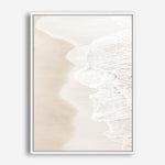 Shop Pastel Shoreline Photo Canvas Print a coastal themed photography framed stretched canvas print from The Print Emporium wall artwork collection - Buy Australian made prints for the home and your interior decor space, TPE-1100-CA-35X46-NF