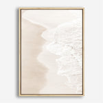 Shop Pastel Shoreline Photo Canvas Print a coastal themed photography framed stretched canvas print from The Print Emporium wall artwork collection - Buy Australian made prints for the home and your interior decor space, TPE-1100-CA-35X46-NF