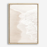 Shop Pastel Shoreline Photo Canvas Print a coastal themed photography framed stretched canvas print from The Print Emporium wall artwork collection - Buy Australian made prints for the home and your interior decor space, TPE-1100-CA-35X46-NF