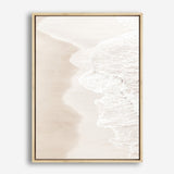 Shop Pastel Shoreline Photo Canvas Print a coastal themed photography framed stretched canvas print from The Print Emporium wall artwork collection - Buy Australian made prints for the home and your interior decor space, TPE-1100-CA-35X46-NF