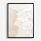 Shop Pastel Shoreline Photo Canvas Print a coastal themed photography framed stretched canvas print from The Print Emporium wall artwork collection - Buy Australian made prints for the home and your interior decor space, TPE-1100-CA-35X46-NF