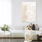 Shop Pastel Shoreline Photo Canvas Print a coastal themed photography framed stretched canvas print from The Print Emporium wall artwork collection - Buy Australian made prints for the home and your interior decor space, TPE-1100-CA-35X46-NF