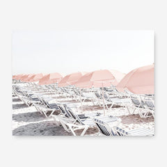 Shop Pastel Summer I Photo Canvas Print a coastal themed photography framed stretched canvas print from The Print Emporium wall artwork collection - Buy Australian made prints for the home and your interior decor space, TPE-899-CA-35X46-NF