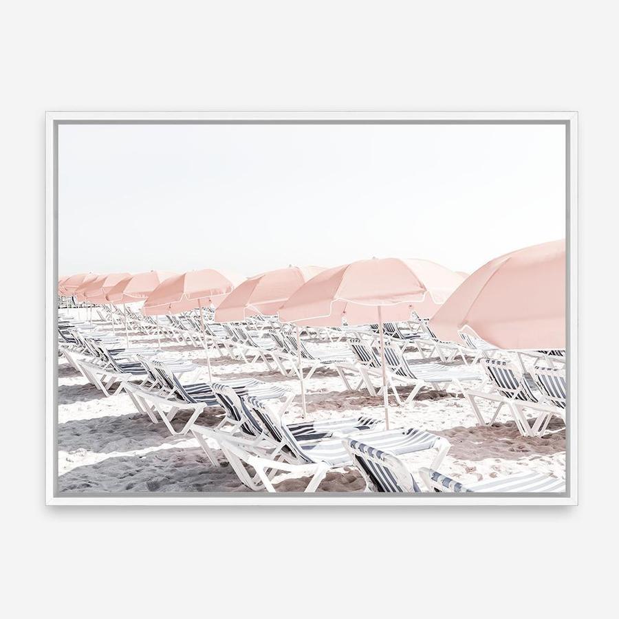 Shop Pastel Summer I Photo Canvas Print a coastal themed photography framed stretched canvas print from The Print Emporium wall artwork collection - Buy Australian made prints for the home and your interior decor space, TPE-899-CA-35X46-NF