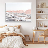 Shop Pastel Summer I Photo Canvas Print a coastal themed photography framed stretched canvas print from The Print Emporium wall artwork collection - Buy Australian made prints for the home and your interior decor space, TPE-899-CA-35X46-NF
