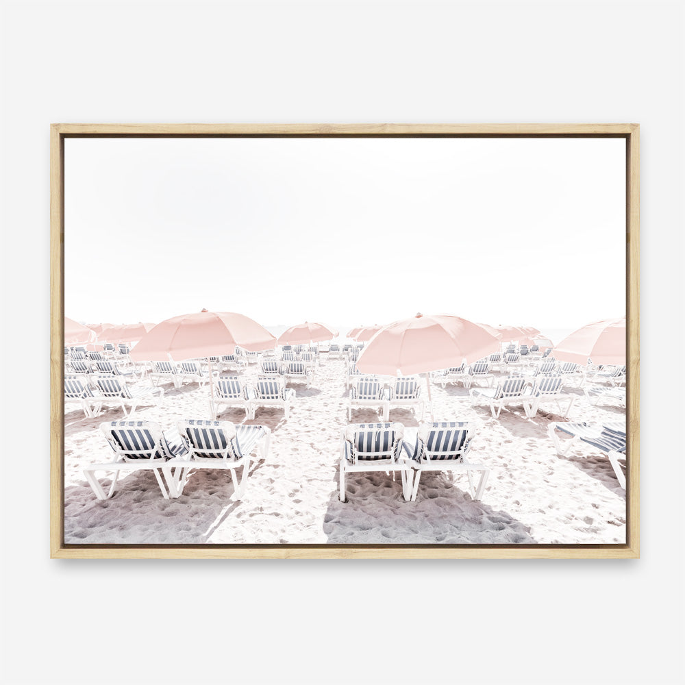 Shop Pastel Summer II Photo Canvas Print a coastal themed photography framed stretched canvas print from The Print Emporium wall artwork collection - Buy Australian made prints for the home and your interior decor space, TPE-900-CA-35X46-NF