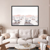 Shop Pastel Summer II Photo Canvas Print a coastal themed photography framed stretched canvas print from The Print Emporium wall artwork collection - Buy Australian made prints for the home and your interior decor space, TPE-900-CA-35X46-NF