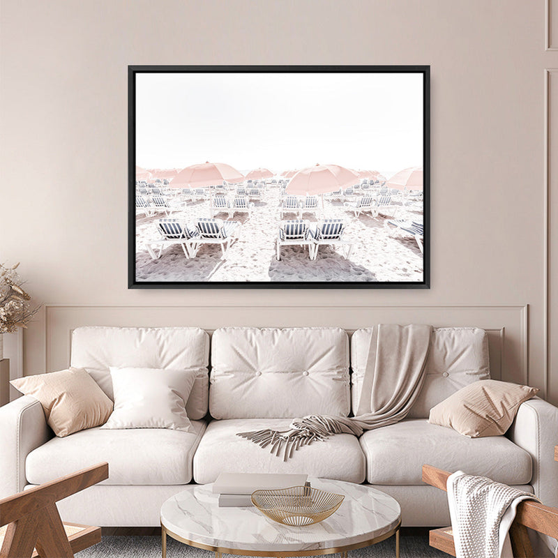Shop Pastel Summer II Photo Canvas Print a coastal themed photography framed stretched canvas print from The Print Emporium wall artwork collection - Buy Australian made prints for the home and your interior decor space, TPE-900-CA-35X46-NF