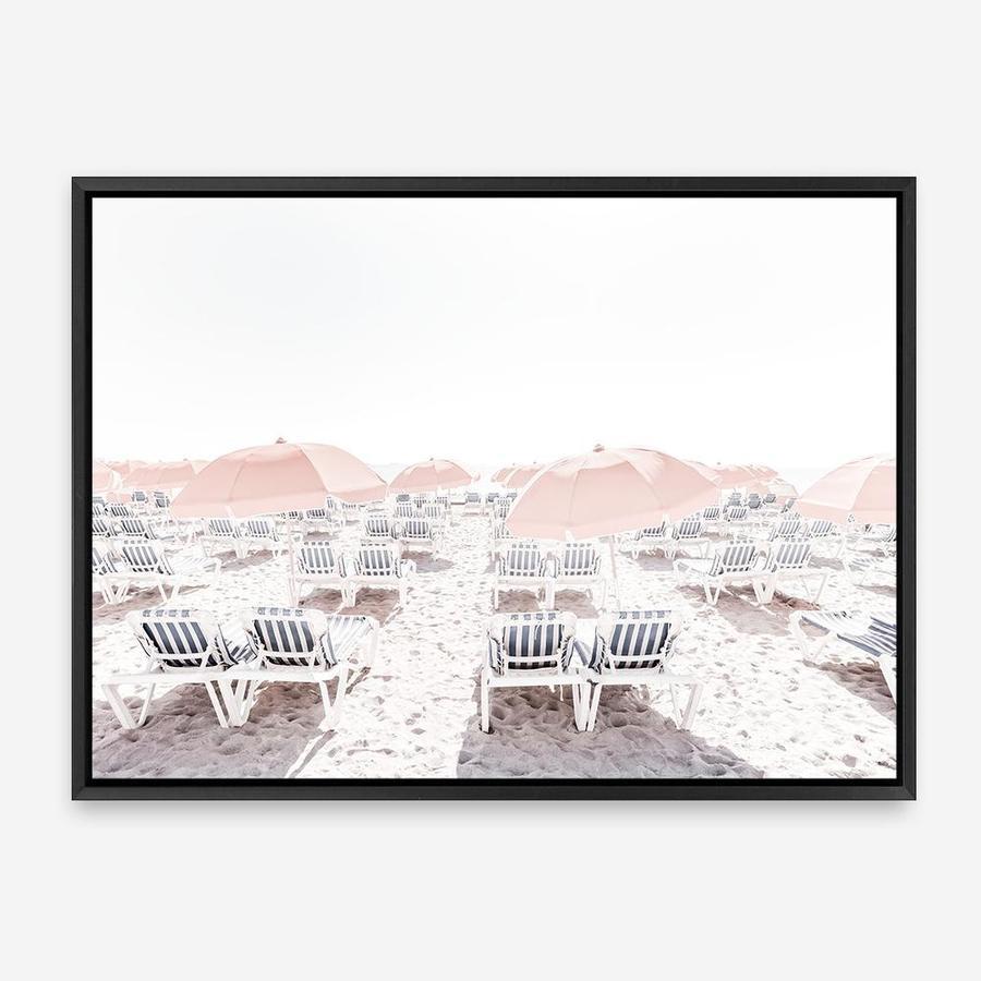 Shop Pastel Summer II Photo Canvas Print a coastal themed photography framed stretched canvas print from The Print Emporium wall artwork collection - Buy Australian made prints for the home and your interior decor space, TPE-900-CA-35X46-NF