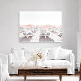 Shop Pastel Summer II Photo Canvas Print a coastal themed photography framed stretched canvas print from The Print Emporium wall artwork collection - Buy Australian made prints for the home and your interior decor space, TPE-900-CA-35X46-NF